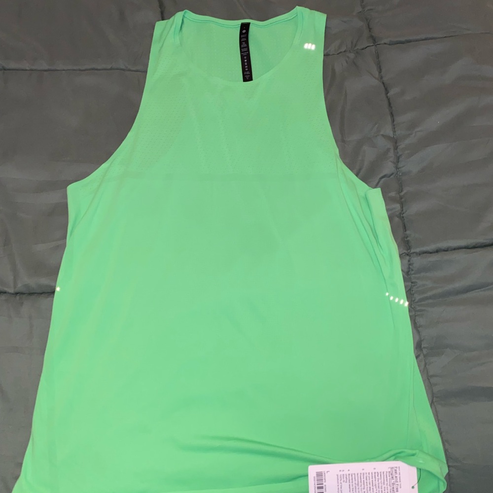 lululemon men’s fast and free tank - brand new